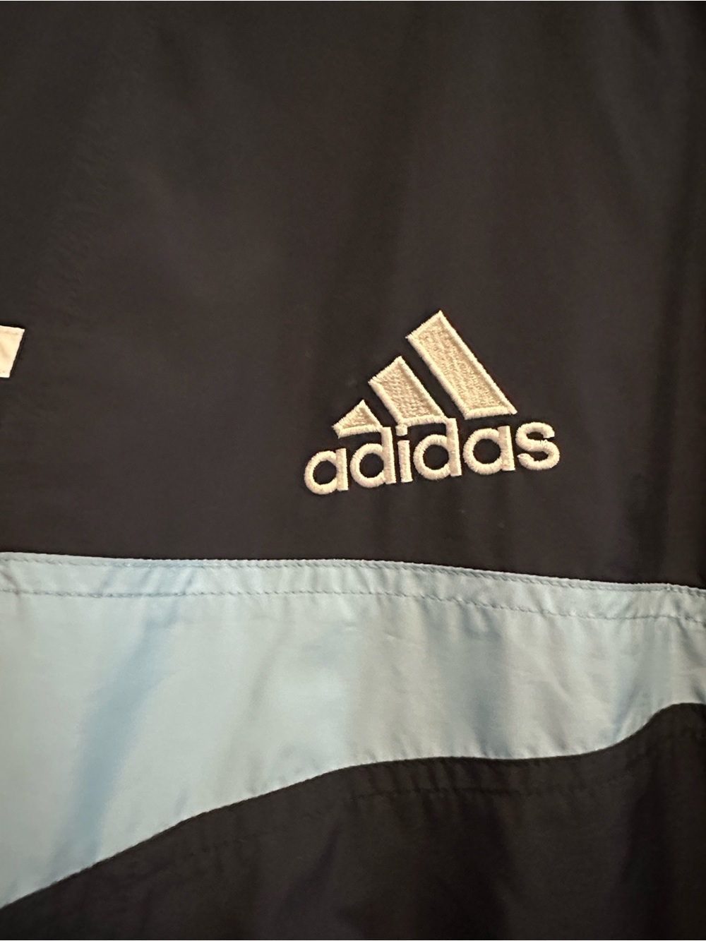 Vintage 2003-2004 adidas Real Madrid Pullover Reversible Windbreaker - Picture 2 of 11